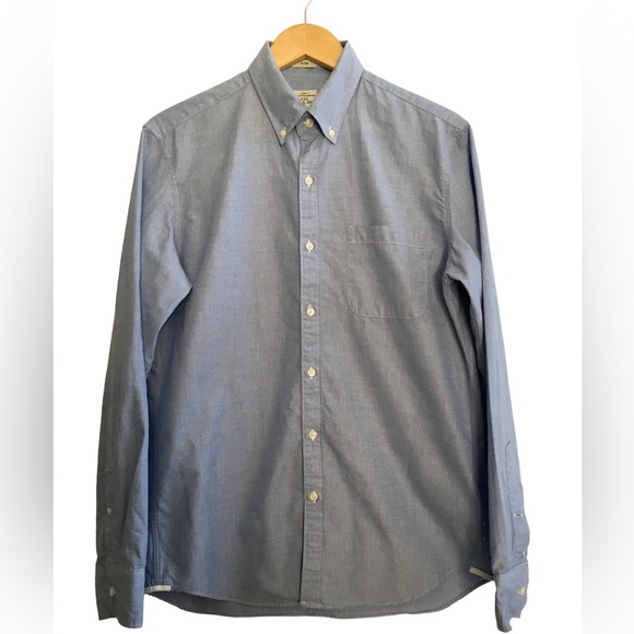 J. Crew Other - J. Crew Button Down Denim Chambray, M, Slim Fit